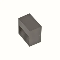 Applique murale d'extérieur Ideal Lux DOWN Anthracite, 1 lumière