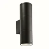 Applique murale d'extérieur Ideal Lux GUN Noir, 2 lumières