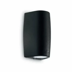Applique murale d'extérieur Ideal Lux KEOPE Noir, 2 lumières