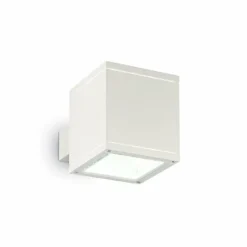 Applique murale d'extérieur Ideal Lux SNIF Blanc, 1 lumière