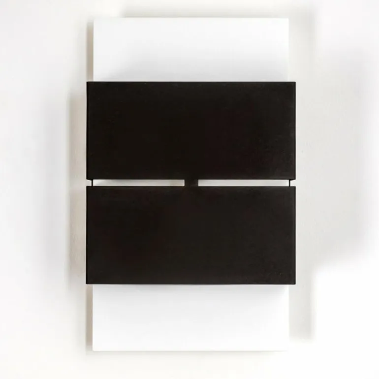 Applique murale d'extérieur Tidan LED Blanc, 2 lumières
