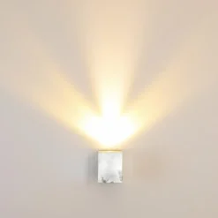 Applique murale d'extérieur Orsa LED Zingué, 2 lumières