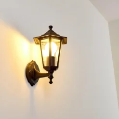 Applique murale d'extérieur Valtimo Noir, 1 lumière