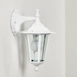 Applique murale d'extérieur Valtimo Blanc, 1 lumière
