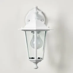 Applique murale d'extérieur Valtimo Blanc, 1 lumière