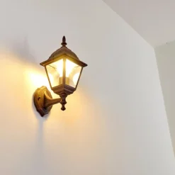 Applique murale d'extérieur Murto Rouille, 1 lumière