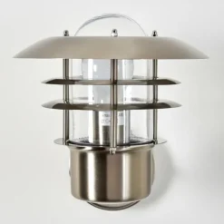 Applique murale d'extérieur Juva Acier inoxydable, 1 lumière