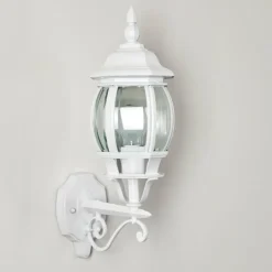 Applique murale d'extérieur Lentua Blanc, 1 lumière