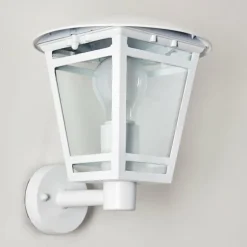 Applique murale d'extérieur Siera Blanc, 1 lumière