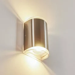 Applique murale d'extérieur Rumar LED Acier inoxydable, 1 lumière