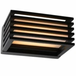 Applique murale d'extérieur Lucide MALTA-LED Noir, 1 lumière
