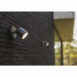 Applique murale d'extérieur Lutec Explorer LED Anthracite, 1 lumière