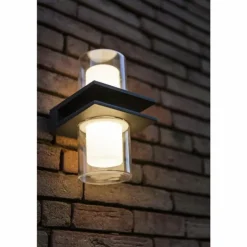 Applique murale d'extérieur Lutec Mito LED Anthracite, 1 lumière