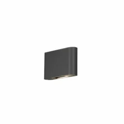 Applique murale d'extérieur Konstsmide Chieri LED Noir, 2 lumières