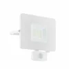 Applique murale d'extérieur Eglo FAEDO LED Blanc, 1 lumière, Détecteur de mouvement