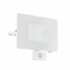 Applique murale d'extérieur Eglo FAEDO LED Blanc, 1 lumière, Détecteur de mouvement