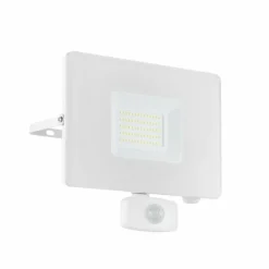 Applique murale d'extérieur Eglo FAEDO LED Blanc, 1 lumière, Détecteur de mouvement