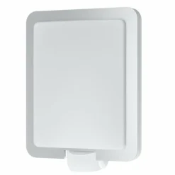 Applique murale d'extérieur Eglo MUSSOTTO Acier inoxydable, Blanc, 1 lumière, Détecteur de mouvement