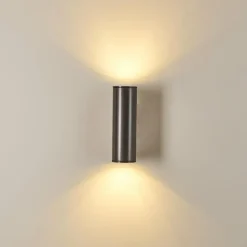 Applique murale d'extérieur Brachy LED Anthracite, 2 lumières