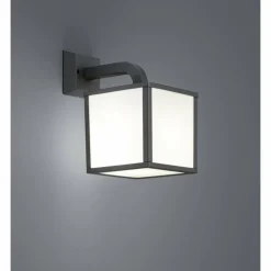 Applique murale d'extérieur Trio CUBANGO Anthracite, 1 lumière