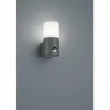 Applique murale d'extérieur Trio HOOSIC Anthracite, 1 lumière, Détecteur de mouvement