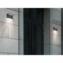 Applique murale d'extérieur Trio TRAVE LED Anthracite, 1 lumière