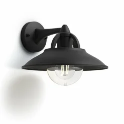 Applique murale d'extérieur Philips Cormorant Noir, 1 lumière