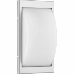 Applique murale d'extérieur LCD Emden Acier inoxydable, Détecteur de mouvement