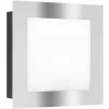 Applique murale d'extérieur LCD Neustrelitz Noir, 1 lumière, Détecteur de mouvement
