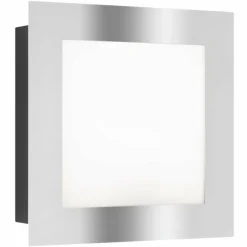 Applique murale d'extérieur LCD Neustrelitz Noir, 1 lumière, Détecteur de mouvement