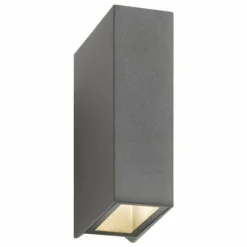 Applique murale d'extérieur LCD Lingen LED, 2 lumières