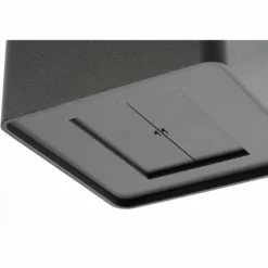 Applique murale d'extérieur LCD Siegen Gris, 2 lumières