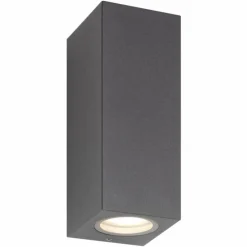 Applique murale d'extérieur LCD Suhl Gris, 2 lumières