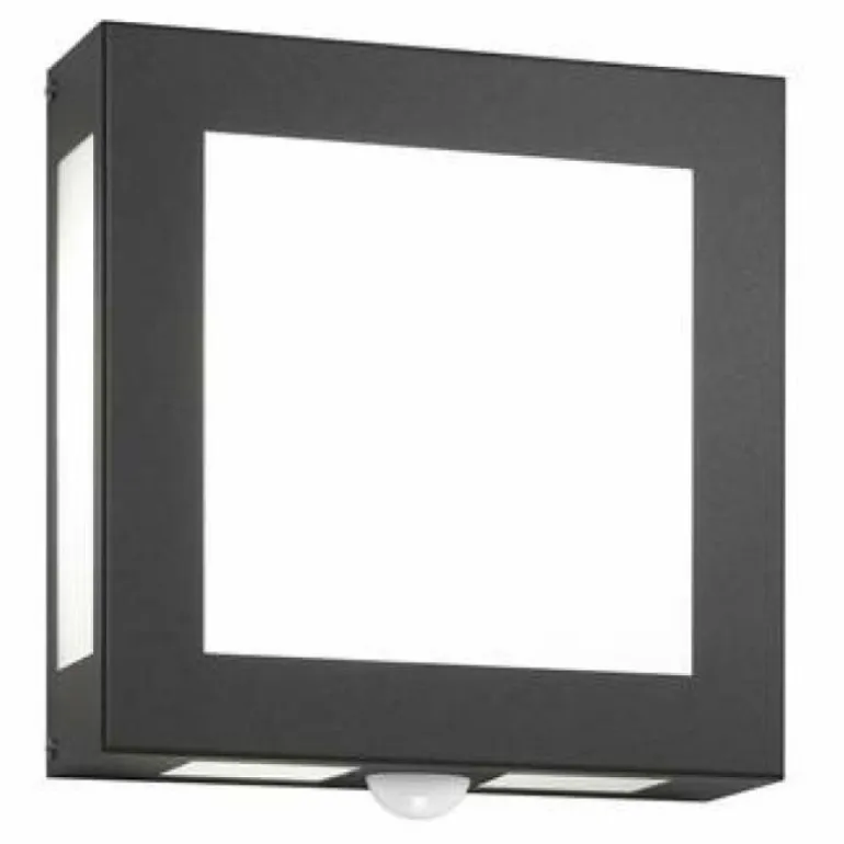 Applique murale d'extérieur CMD AQUA LEGENDO Anthracite, 1 lumière, Détecteur de mouvement