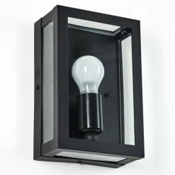 Applique murale d'extérieur Caudry Noir, 1 lumière