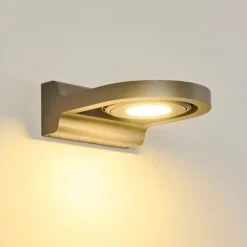 Applique murale d'extérieur Bandholm LED Gris, 1 lumière