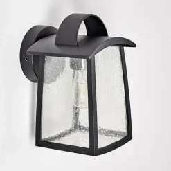 Applique murale d'extérieur Trosa Noir, 1 lumière