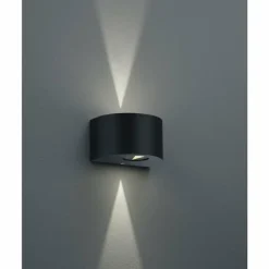 Applique murale d'extérieur Reality ROSARIO LED Noir, 2 lumières