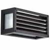 Applique murale d'extérieur KS Verlichting Bars Noir, 1 lumière