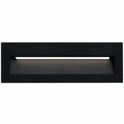 Applique murale d'extérieur KS Verlichting Slice LED Noir, 1 lumière