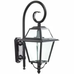 Applique murale d'extérieur KS Verlichting Amstelrade Noir, 1 lumière