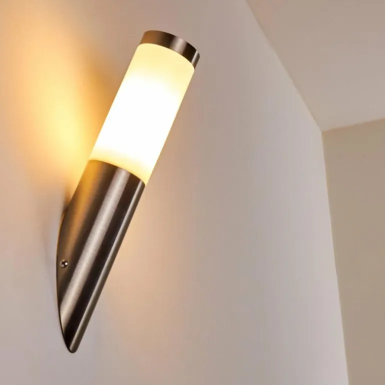 Applique murale d'extérieur Norburg Acier inoxydable, 1 lumière