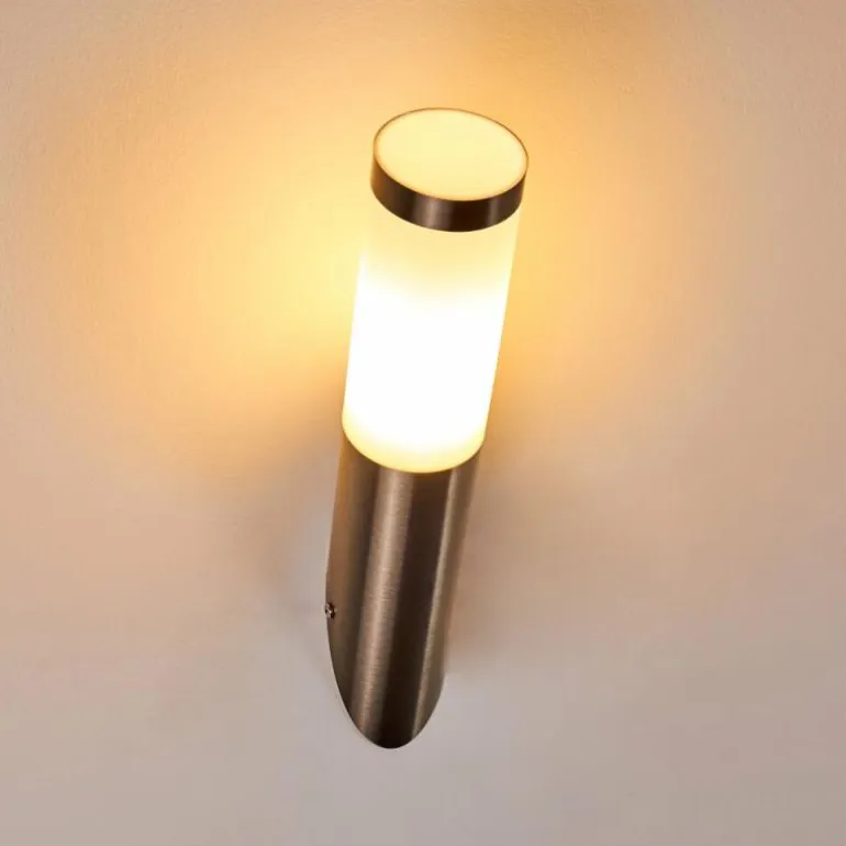 Applique murale d'extérieur Norburg Acier inoxydable, 1 lumière