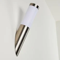 Applique murale d'extérieur Norburg Acier inoxydable, 1 lumière