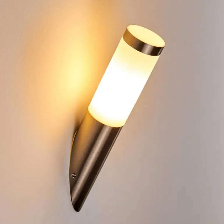 Applique murale d'extérieur Norburg Acier inoxydable, 1 lumière