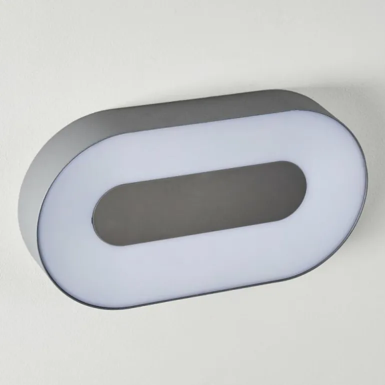 Applique murale d'extérieur Felsted LED Argenté, 1 lumière