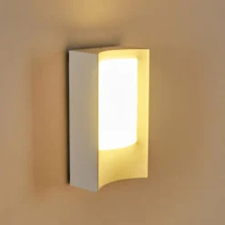 Applique murale d'extérieur Lamoliere LED Blanc, 1 lumière