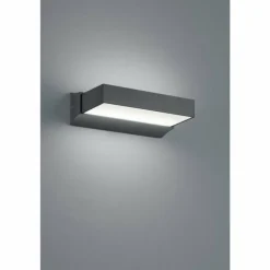 Applique murale d'extérieur Trio CUANDO LED Anthracite, 1 lumière