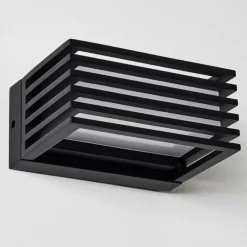 Applique murale d'extérieur Michele LED Noir, 1 lumière