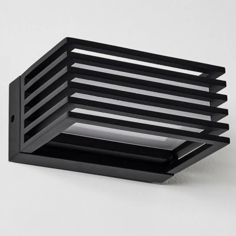 Applique murale d'extérieur Michele LED Noir, 1 lumière